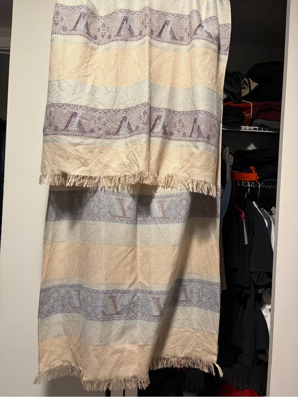 VINTAGE Louis Vuitton shawl